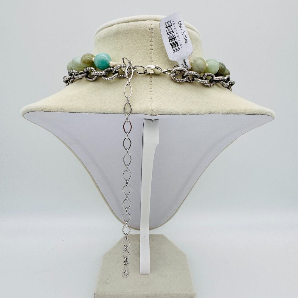 Free People Ariana Ost Think Im Dreaming Necklace Chunky Pendant Layered Boho - Picture 4 of 8